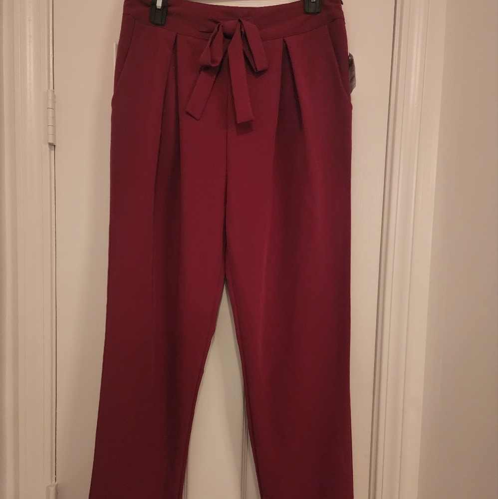 NWT Burgundy Pants